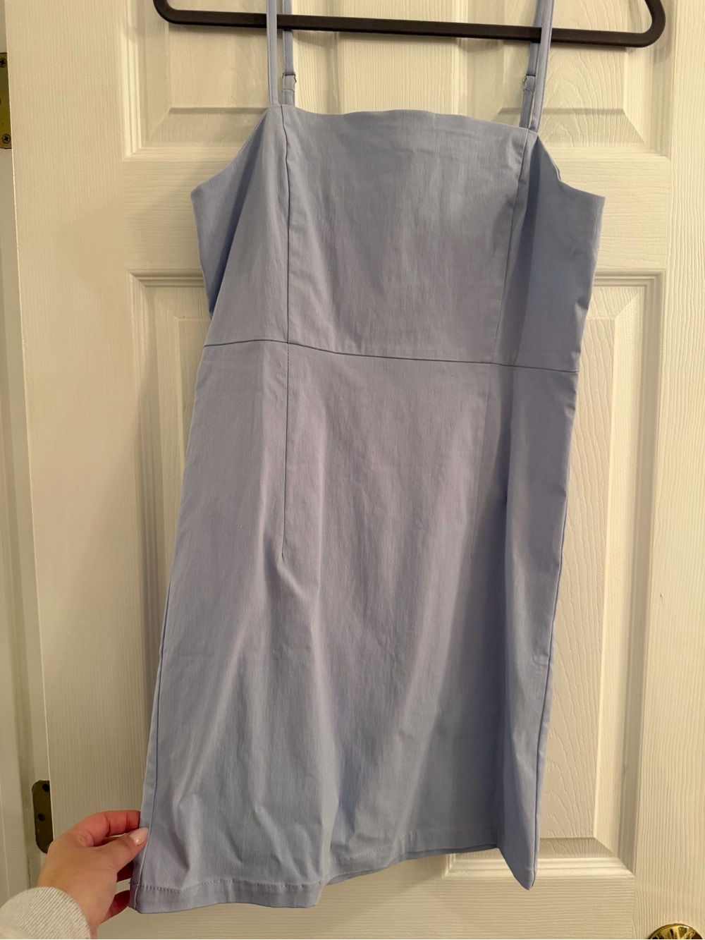 Forever 21 Pale Blue Spaghetti Strap Mini Dress